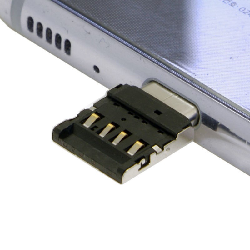 5set Ultra Mini Type-C USB-C to USB 2.0 OTG Adapter for Cell Phone Tablet Laptop gallery