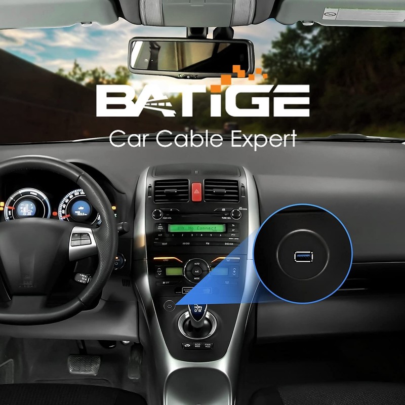 Single Port USB 3.0 Male to Female AUX Car Mount Flush Cable Waterproof Exten... gallery