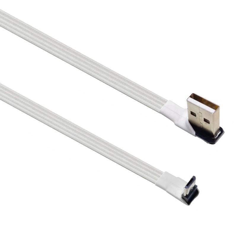 Flexible Rubber USB To USB 5Pin Charging Cord Fast Charging Data Transfer