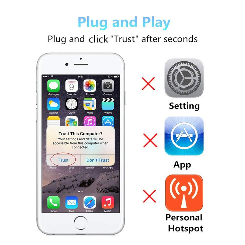 Phone to 1080P 4K TV HDMI Cable Sync Screen Adapter Red For iPhone X XR XS Max gallery