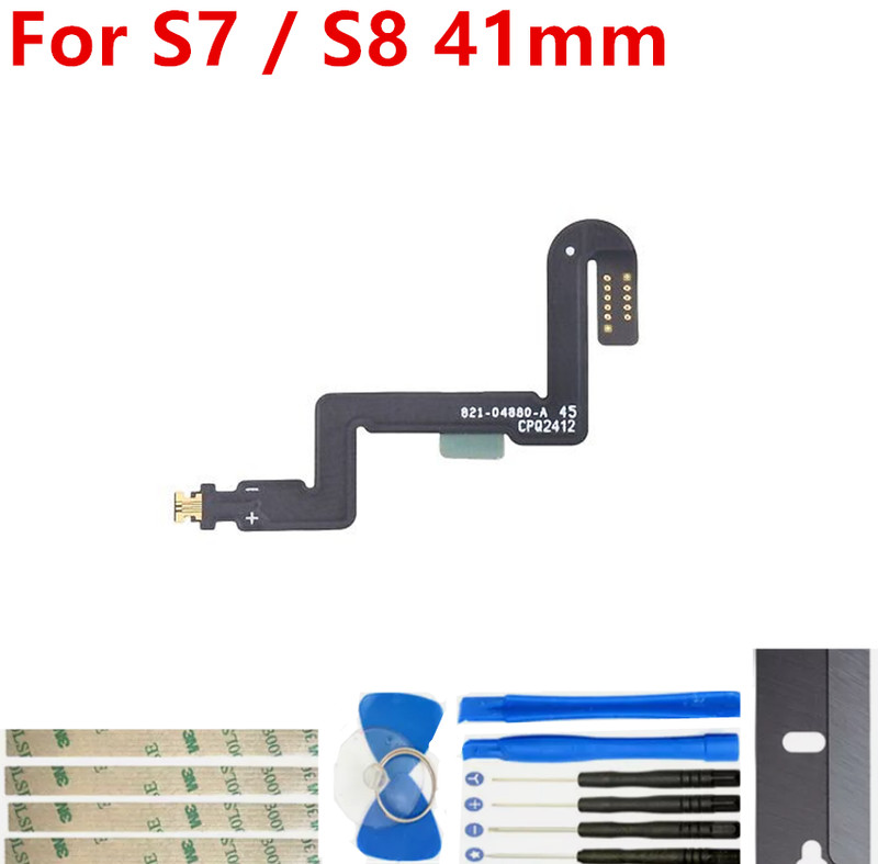 For Apple Watch Series 7 8 41mm Battery flex Cable On Motherboard Replacement