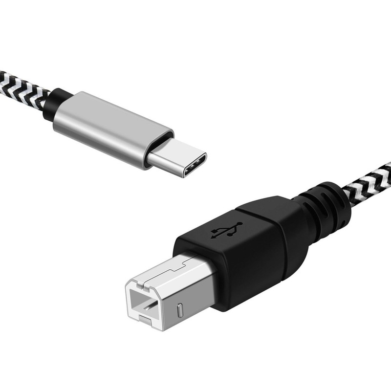 USB B to USB C Cable 3.3 Ft High-Speed Data Transfer Compatible With Printer ... gallery