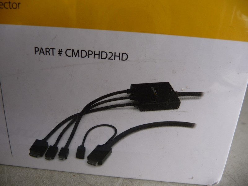 AU SELLER NEW StarTech CMDPHD2HD 2m USB-C / HDMI or Mini DisplayPort to HDMI gallery