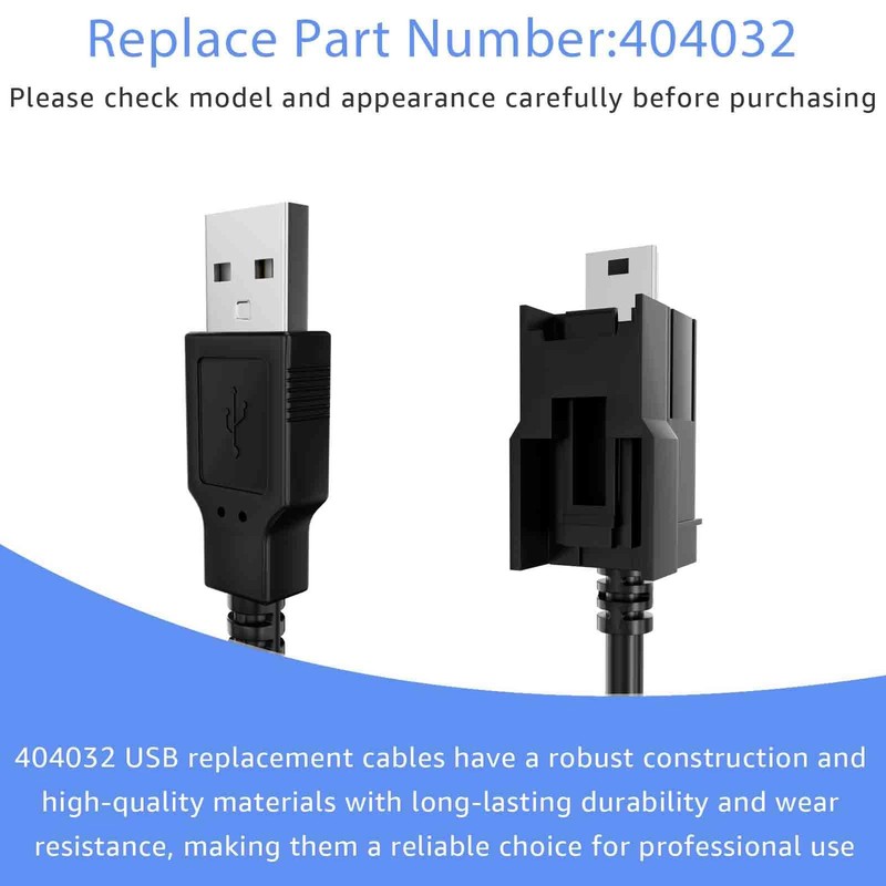 USB Replacement Cable 404032, Fits Nexiq USB Link 2, 3, Cummins Inline 7 gallery