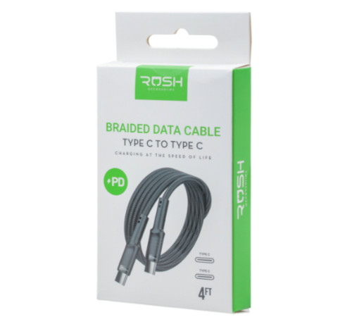 USB C to USB C Cable 4ft Fast Charging PD Braided Durable Charging Cable gallery