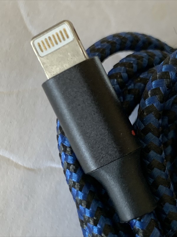 9ft Nylon Braided Sync Charger Cord Cable iPhone 8 7 Plus XR XS 12 11 Pro Max. gallery