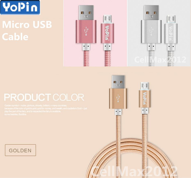 Heavy Duty Micro USB Fast Charger Data Cable Cord For Samsung Android HTC LG US gallery