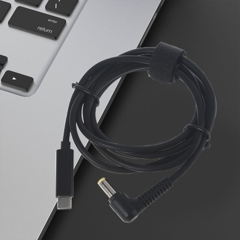 PD 65W Type-C to for DC 5.5x2.5mm Fast Charging Cable Cord for Computer Laptop gallery