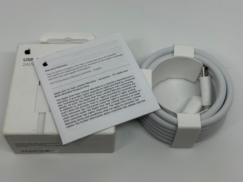 Apple USB-C Woven Charge 240W Cable 2 m ​​​​​​​ 2m A2794 OEM Original Excellent