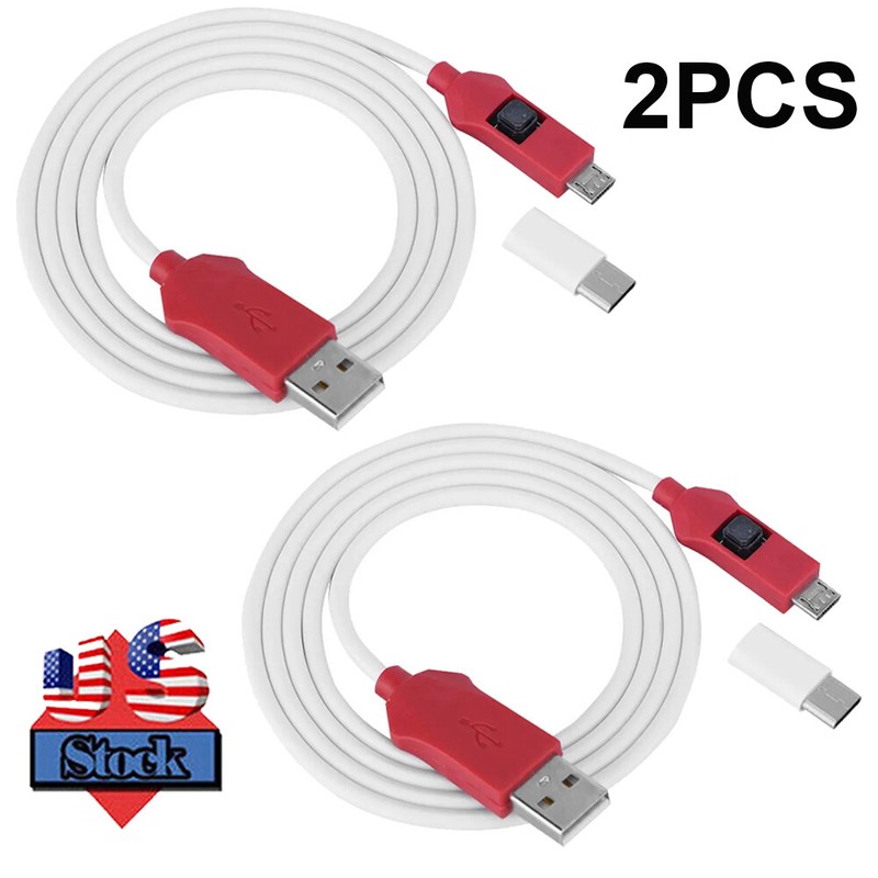 2PC EDL 2-in-1 Cable 9008 Mode Deep Flash Mode USB C Micro Unlock Flash BEA