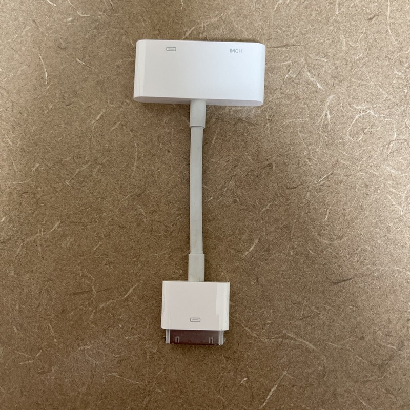 APPLE 30-PIN TO HDMI AV CABLE ADAPTER – MODEL A1422 100% Genuine