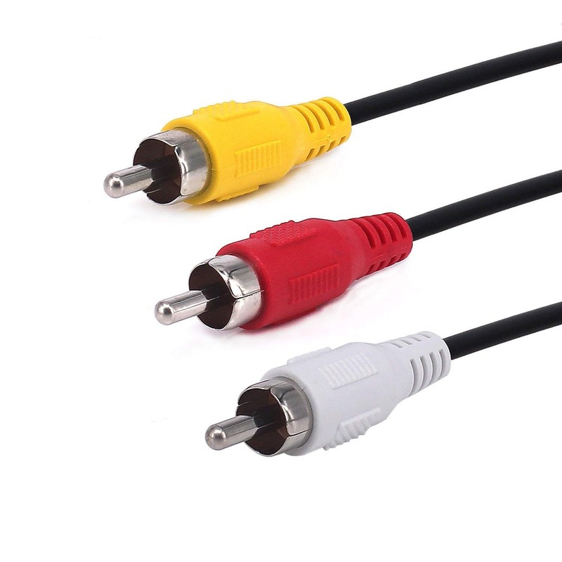 USB to 3RCA Cable, Haokiang 5 Feet/1.5m USB to 3 RCA Jack Splitter Audio Vide... gallery