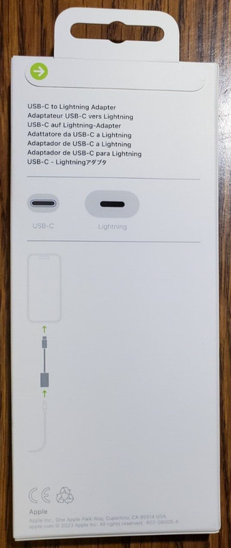 New! Sealed! Genuine! Apple USB-C to Lightning Adapter MUQX3AM/A NYC!!! gallery