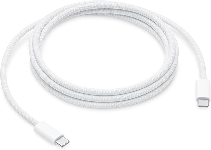 APPLE 240W USB-C TO USB-C WOVEN CHARGE CABLE (2 M) - WHITE