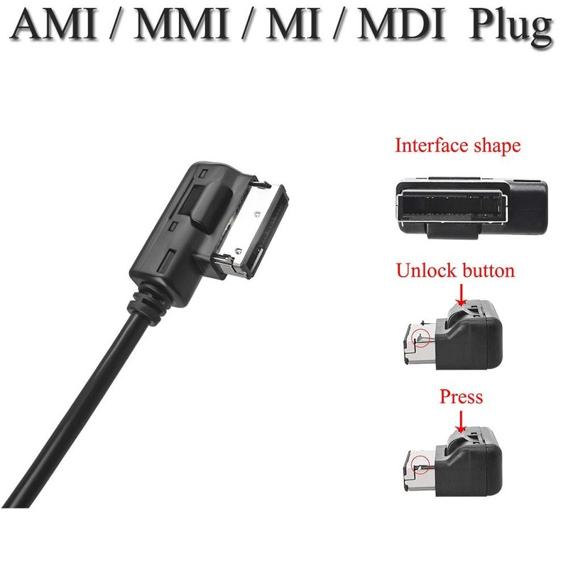 Bluetooth 5.0 Adapter for Audi VW Skoda AMI MMI Port gallery