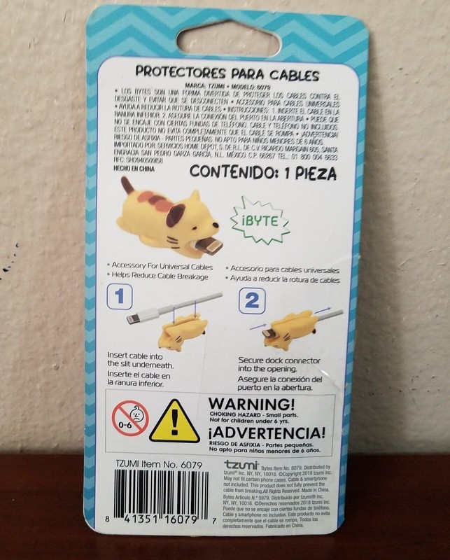 Tzumi Cord Bytes Cable Protectors From Wear Tear Whale and Clownfish X305 gallery