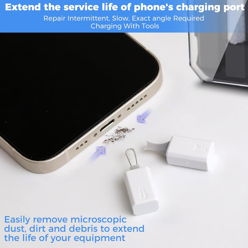 Iphone Charging Port Cleaning Tool,Usb C Cleaning Kit for Cell Phone Airpod, Rep gallery