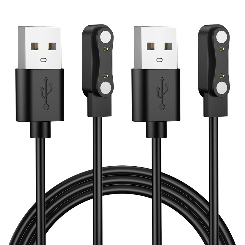 2 Pack Bone Conduction Headphones Charger Magnetic USB Charging Cable gallery