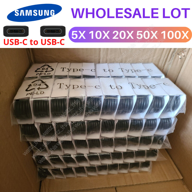Wholesale USB-C to USB-C Fast Charge Cables Quick Type For Samsung Charging Cord