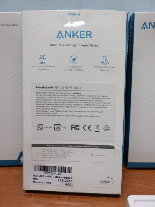 Anker USB C to HDMI Adapter (4K@60Hz), 310 USB-C Adapter (4K HDMI) gallery