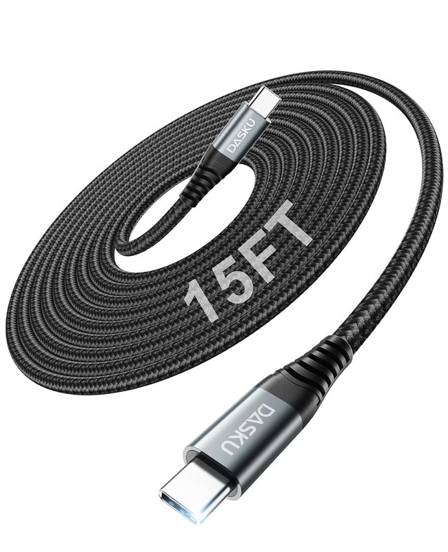 Durable Fast Charge USB C to USB C Cable MacBook/Galaxy/Ipad