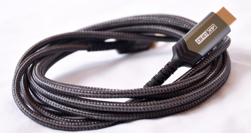 DisplayPort Cable 10ft, JSAUX 21.6Gbps High Speed DP 1.2 Braided Display Port Co