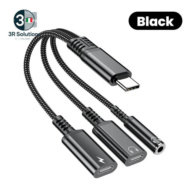 3 in 1 PD 60W Fast Charging Adapter for iPhone16 15 Samsung Type C to PDO