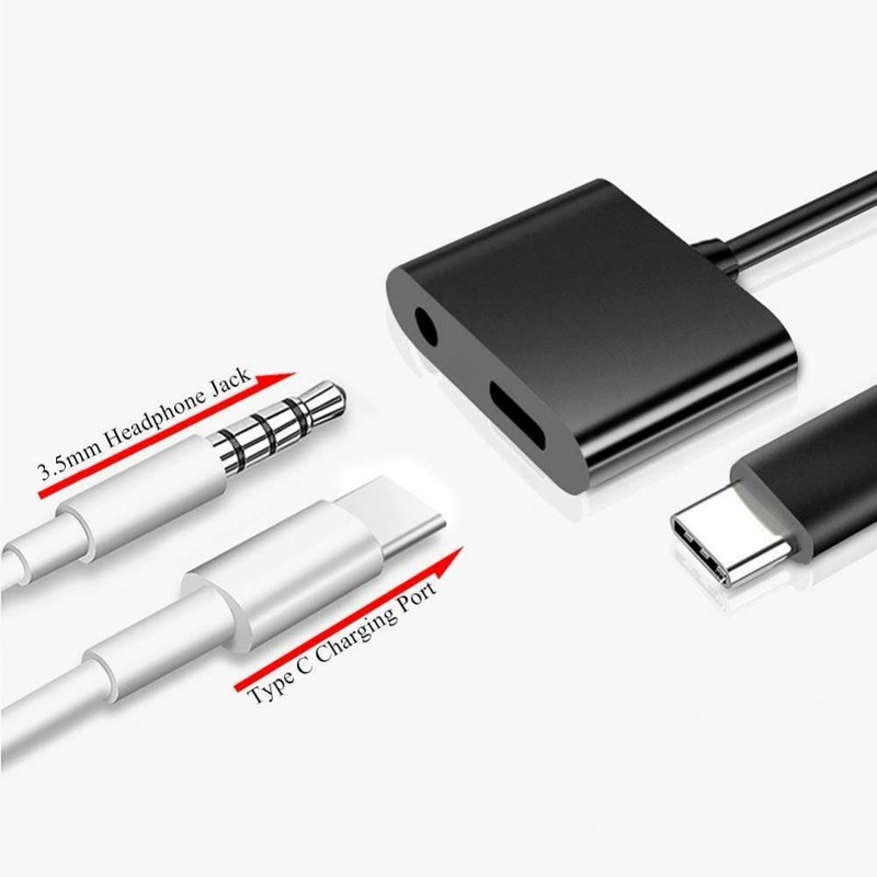 For GALAXY S20 ULTRA PLUS - USB-C HEADPHONE ADAPTER EARPHONE 3.5MM JACK CHARGER gallery