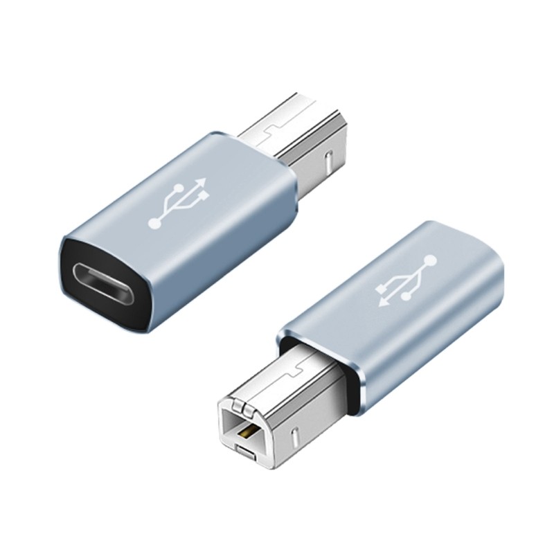 Type C Convert to Square Usb C Female Adapter for Electronic Drum Printer Piano