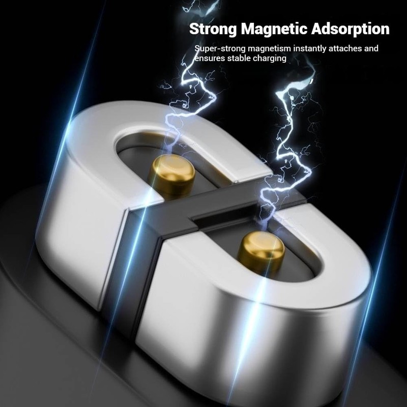 2pcs USB C Magnetic Charging Cables for Shokz Headphones, Black gallery