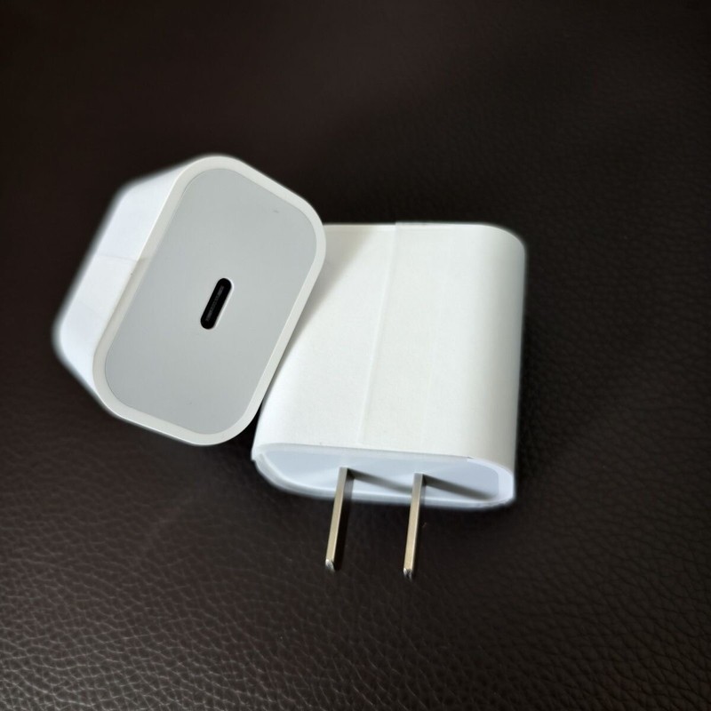 2 Pack For iPhone17 15 16 Android 20W Dual USB-C Fast Charger Block Type-C Cable