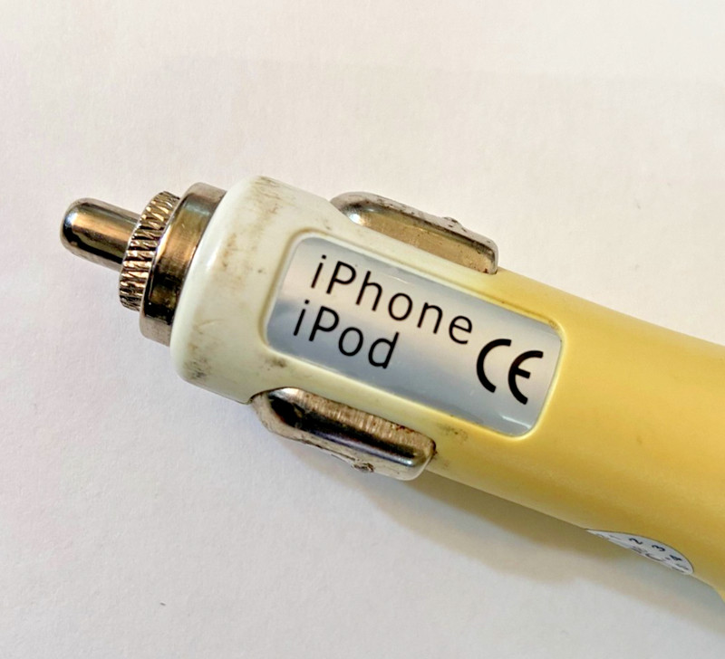 Lot 3 Apple 30 Pin Car Charger Adapter Cable for iPod iPhone 3G 4 4S Classic gallery