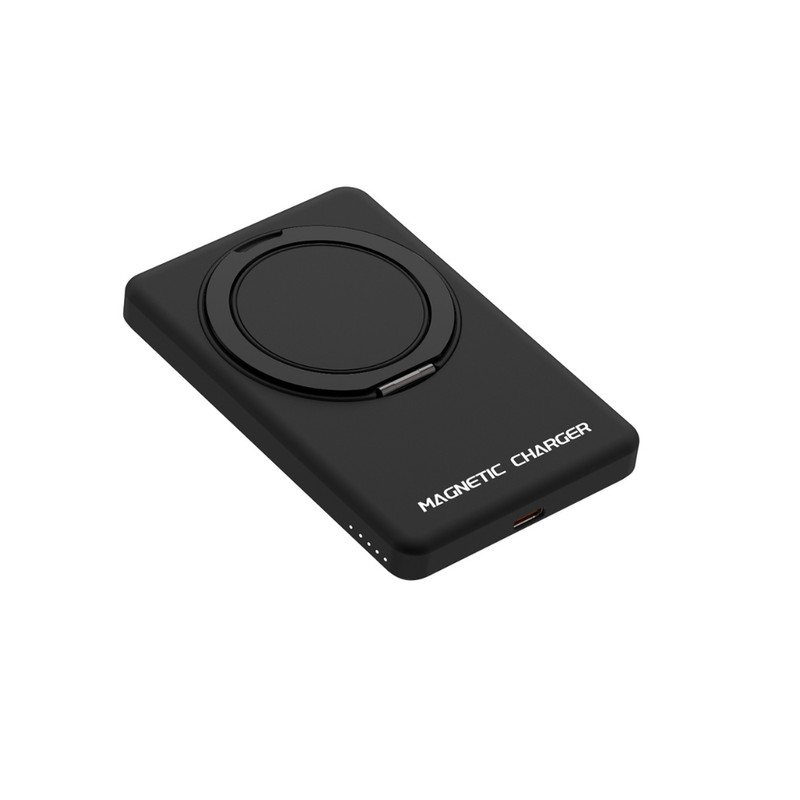 Magnetic Wireless Cell Phone Power Bank for iPhone 5000mAh External Power Bank