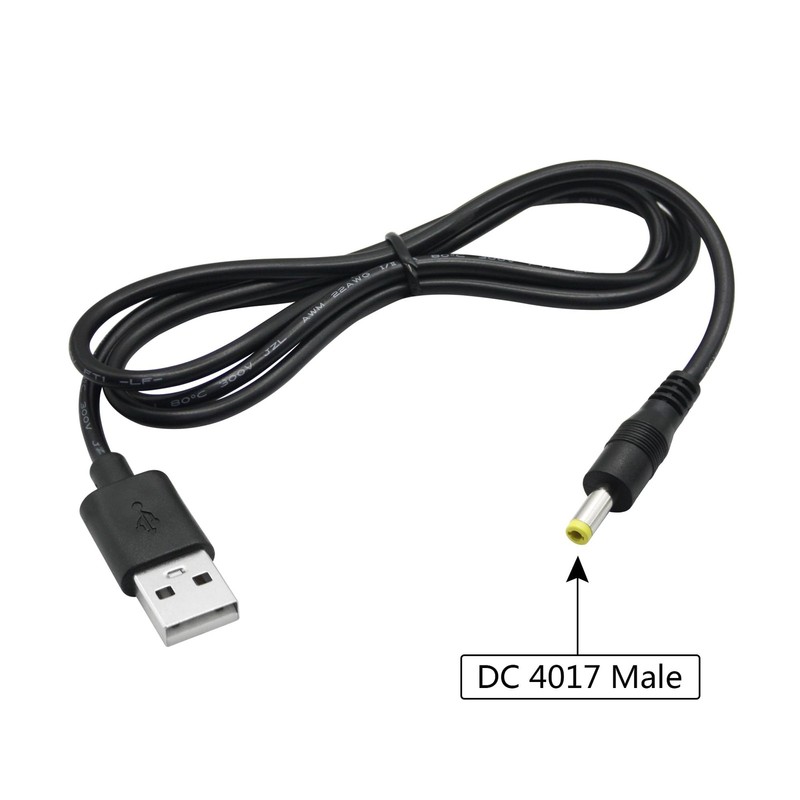 2Pcs USB to DC 4.0mm x 1.7mm Power Cord 3FT, USB A Male to DC 4.0mm x 1.7mm M... gallery
