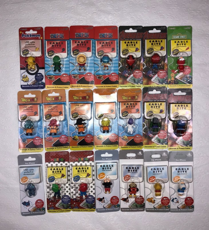 Winnie The Pooh Cable Bite Phone Charger Protector Accessory US Seller gallery