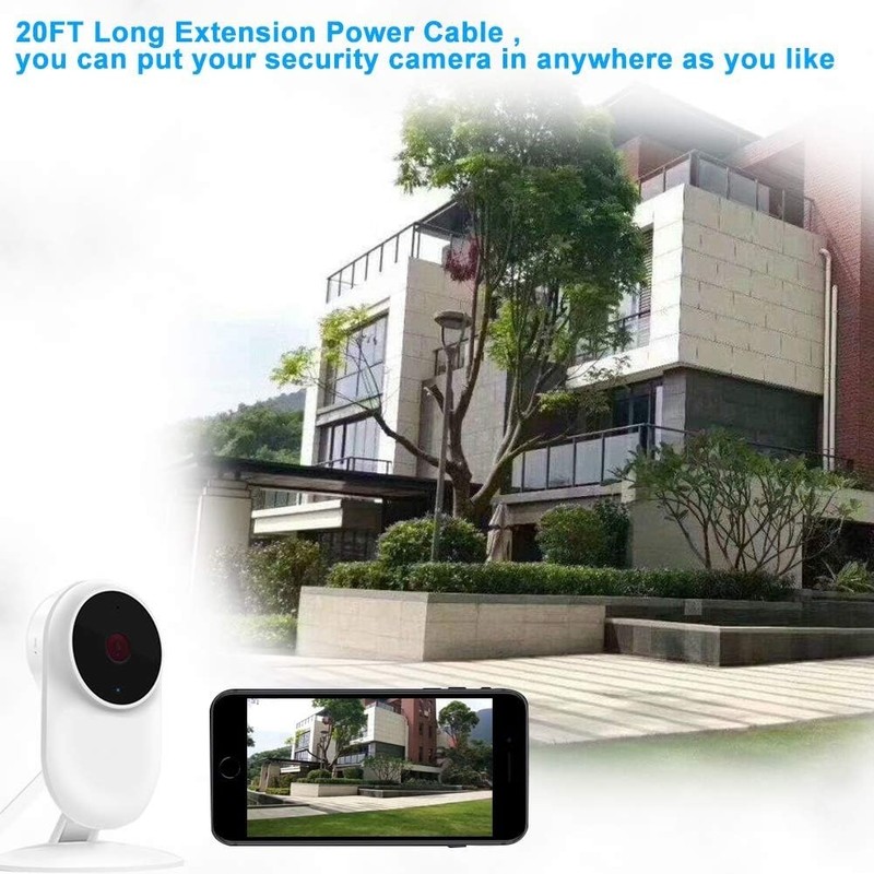 2 Pack Wyze Cam Power Extension Cable 20ft USB Flat Charging Camera Charger Cord gallery