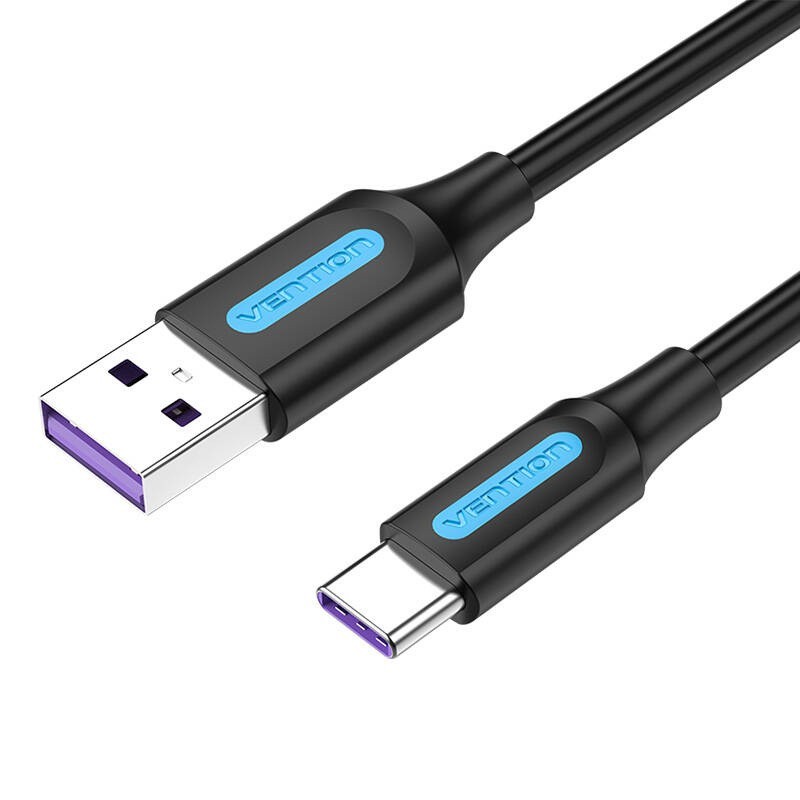 Vention USB-C 2.0 3M Charging Cable Data Cable Extension Cable Black Universal