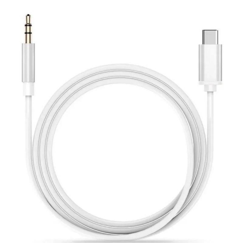 Type C to Aux Cable USB Type-C Male To 3.5mm Cord Car AUX Music Audio Adapter gallery