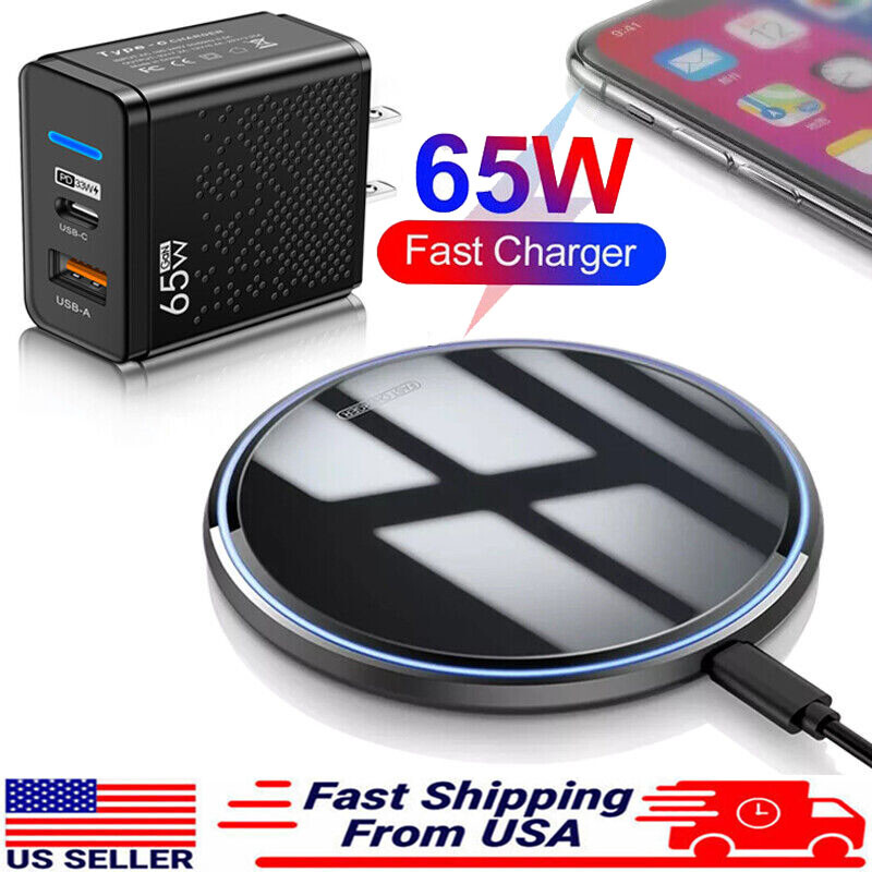 65W Wireless Fast Charger Charging Pad For Motorola Razr 50 40 G Power (2025) gallery