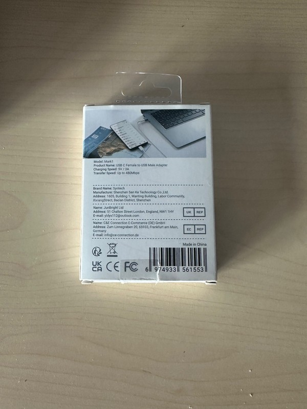 Syntech USB‑C to USB‑A Adapters (3‑Pack) gallery