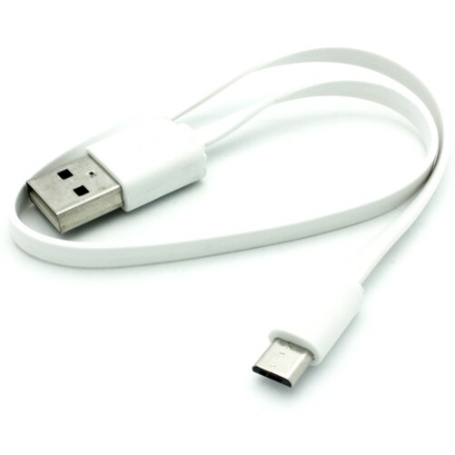 1ft Short USB Cable MicroUSB Charger Cord Power Wire Flat Fast for SmartPhones gallery