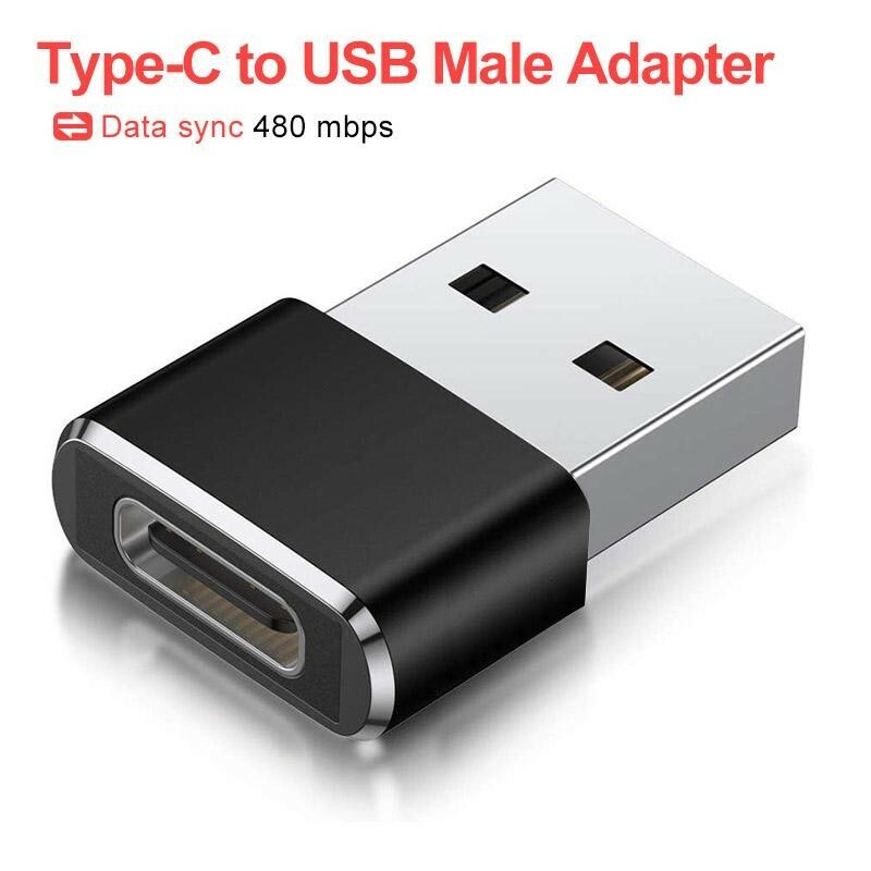 USB TYPE-C TO USB TYPE-A Male adapter Converter A For laptop and Type c phone gallery