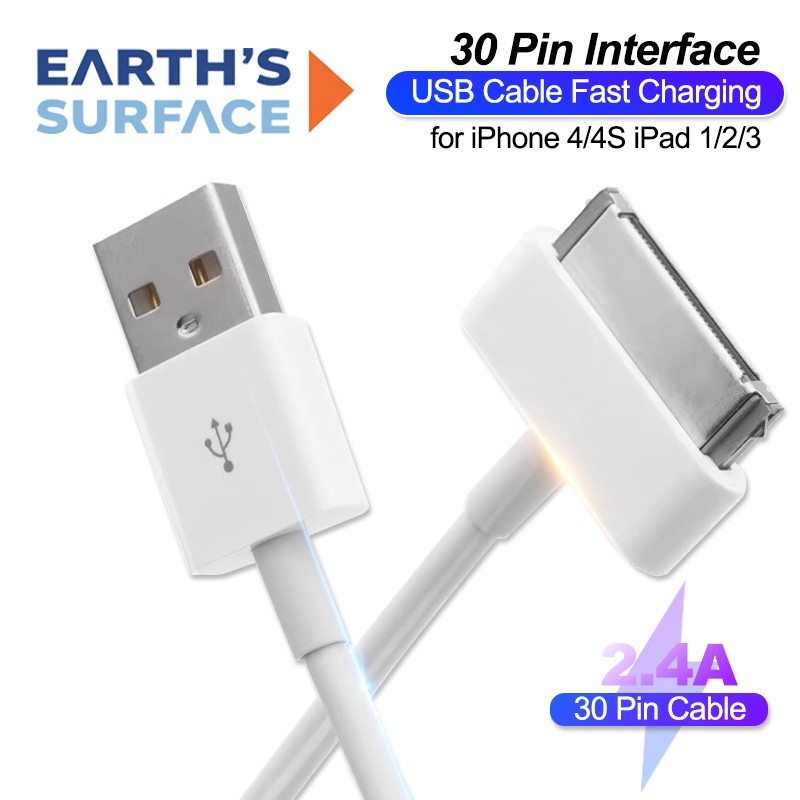 USB Data Sync Cable Cord Charger for iPhone 4 4G 4S 3GS iPod Nano Touch 4G gallery