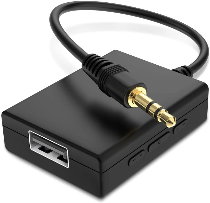 ANDTOBO USB to Aux Audio Adapter, 3.5Mm Male to USB Female Adapter for Playing M gallery