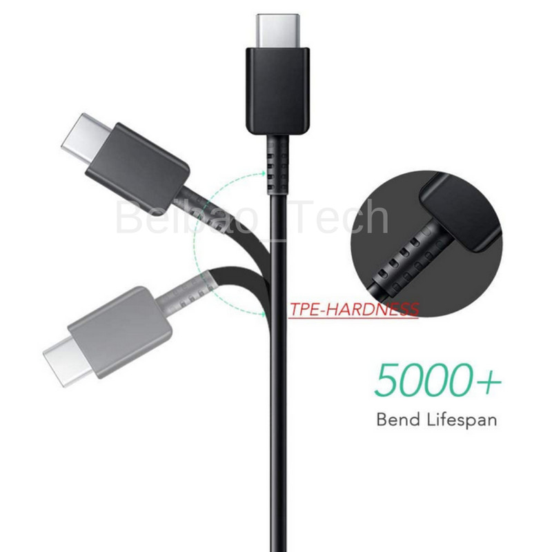 4FT Type C Charger Cable USB A -C Fast Charging Cord For Samsung S8 iPhone15 16 gallery