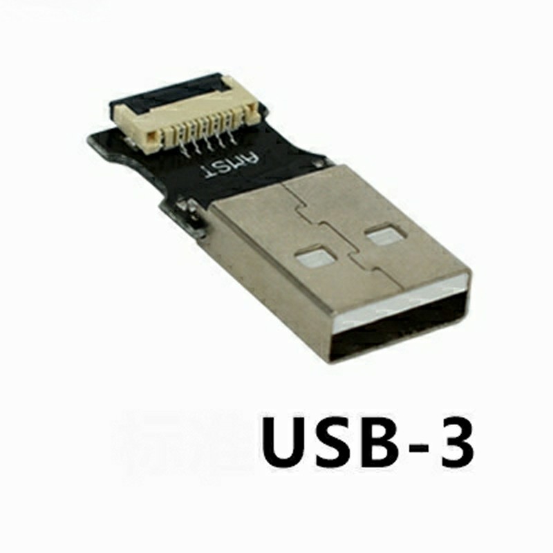 USB connector FFC Type C Extension Cable 90 Degree Adapter FPC Ribbon Flat Cable gallery