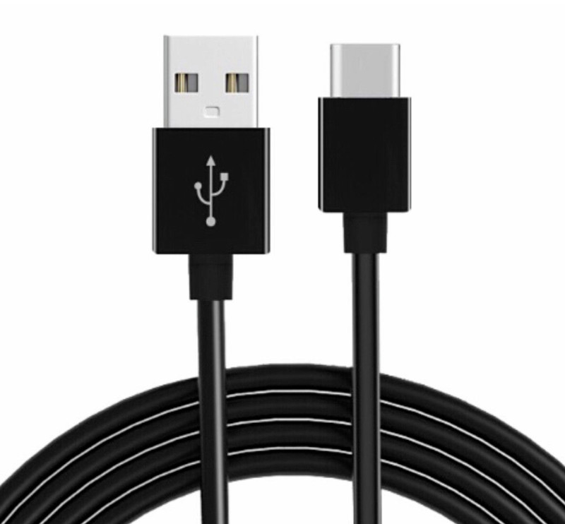 For Galaxy S8 S9 S10 Plus Note 9 OEM 6FT USB C Cable Type C Fast Charger Black gallery