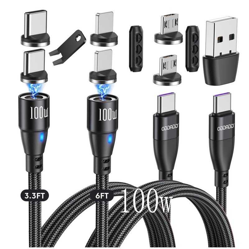 Fast Charging USB C Cable 6 in 1 Bundle