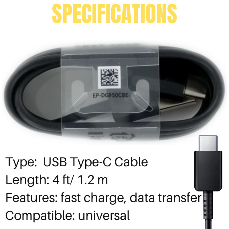 1/10Pcs Bulk Lot USB Type C Cable Samsung S10 S20 S22 Fast Charger Charging Cord gallery