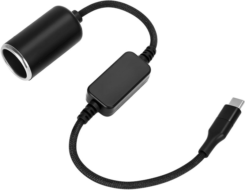 USB C to 12V Adapter, USB C to 12V Cigarette Lighter Adapter ，Type C Male to ... gallery